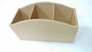 D00118圓弧三格座14*8.5*15cm